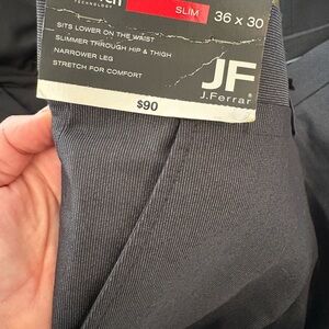 jf j.ferrar Gray Men's Dress Pant